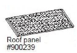 Replacement Roof Panel for Chick-N-Cabin (WA 01461) - Click Image to Close